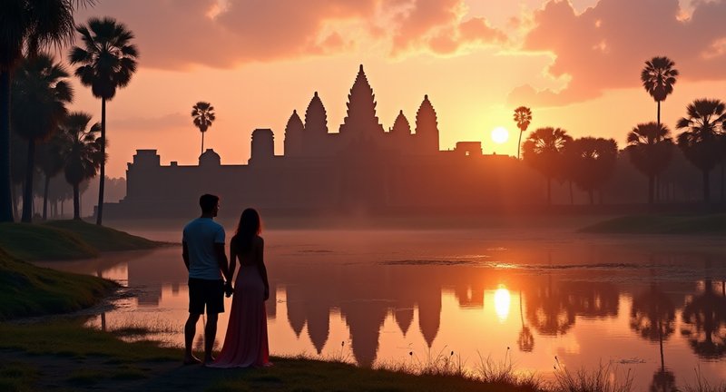 A Closer Look at Angkor Wat Sunrise