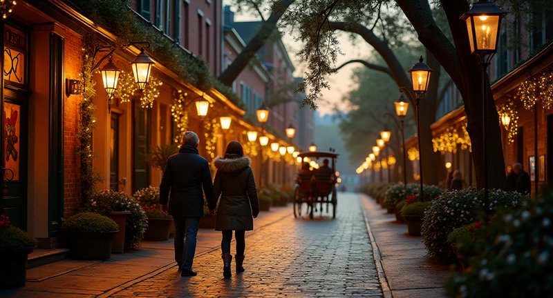 A Detailed Look at Savannah Georgia in December