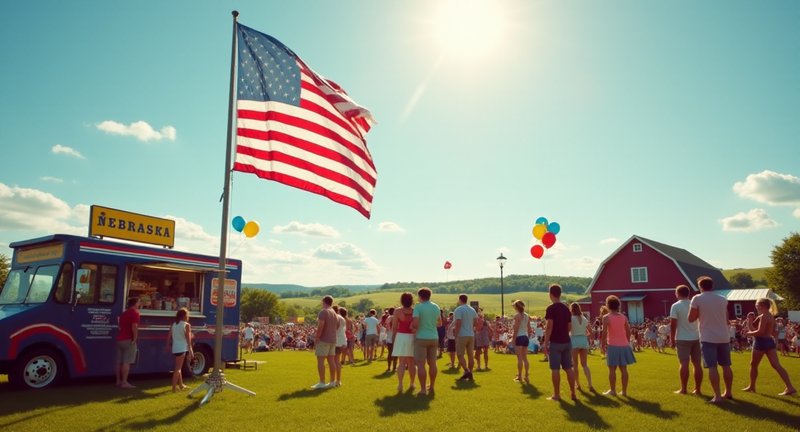 A Thorough Exploration of Nebraska American Flag