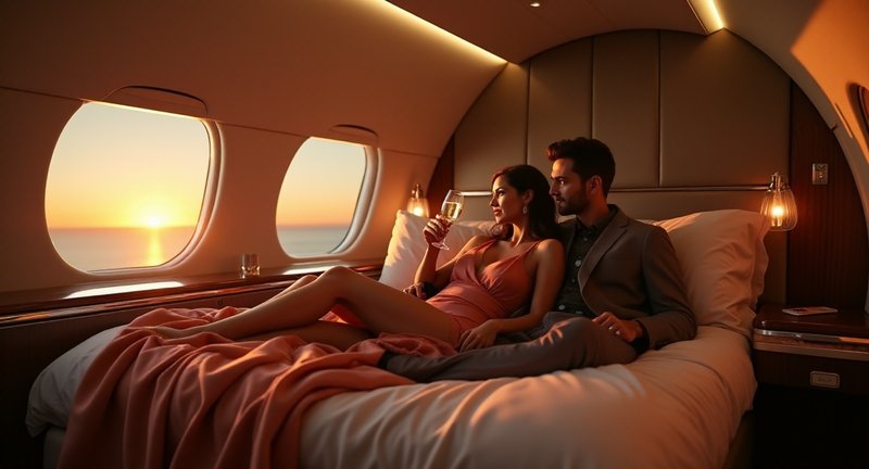 Bed on Private Jet: Luxury and Comfort Explained