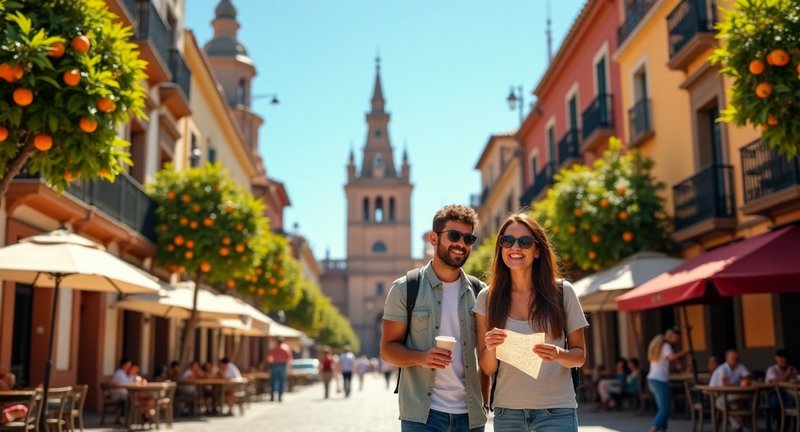 Exploring the Map of Seville Spain