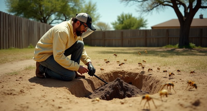 Identifying and Managing Texas Ground Hornets