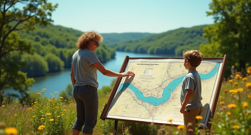 Locating the Ohio River on a Map