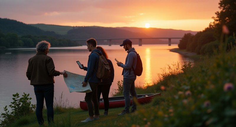 Mapping Tools for Exploring the Ohio River