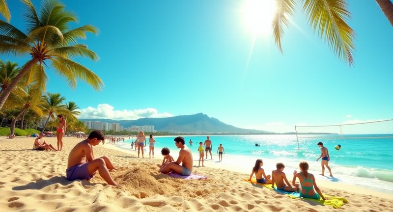 The Guide to Waikiki Beach Map Honolulu