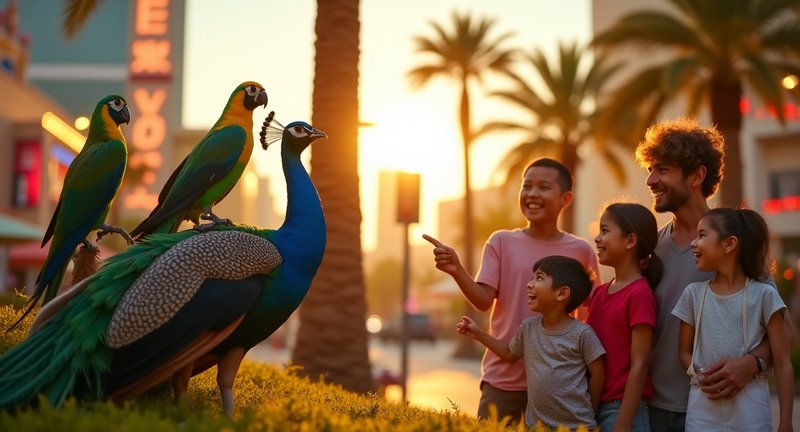 The Unique Birds in Las Vegas