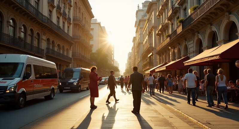 The Vibrancy of Buenos Aires Downtown